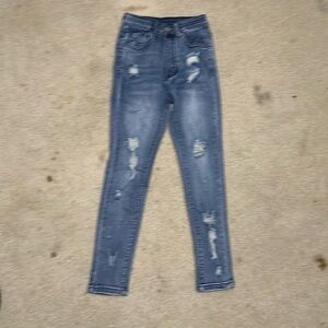 Women’s thin denim leggings